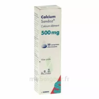 Calcium Sandoz 500 Mg, Comprimé Effervescent à St Jean de Braye