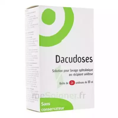 Dacudoses Solution Pour Lavement Ophtalmologique 24unid/10ml à St Jean de Braye