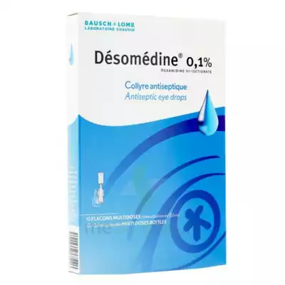 Desomedine 0,1 % Collyre Sol 10fl/0,6ml à St Jean de Braye